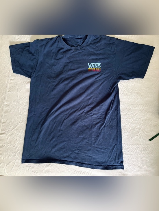Vans Other - Vans Men's Navy Short-Sleeve Logo T-Shirt